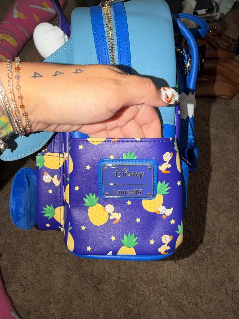 Disney loungefly glow in the dark stitch limited edition 2024